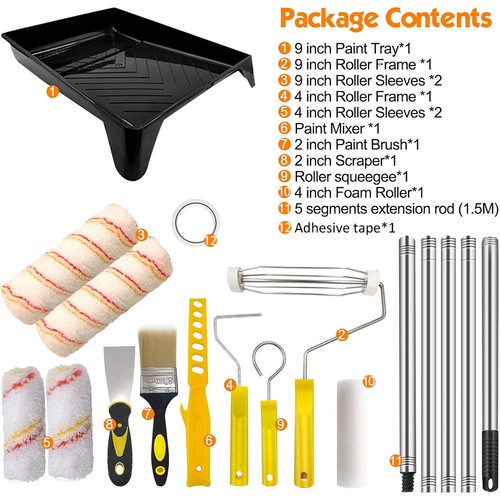 14pcs paint roller - paint,