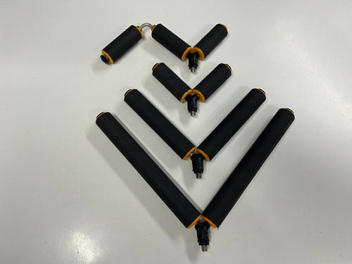 Fishing pole rollers - pole, rollers,