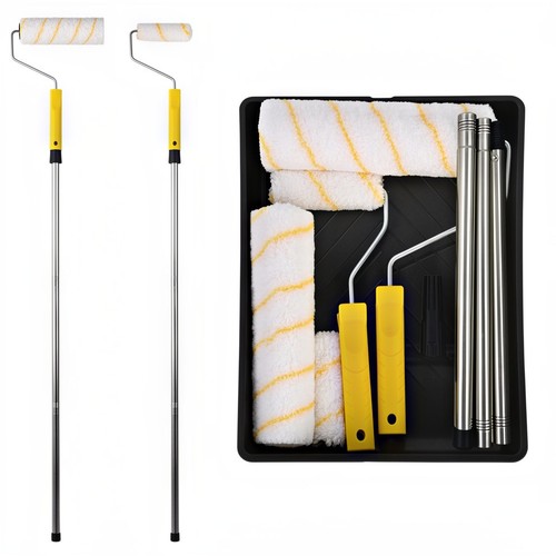 Paint roller set - roller, with