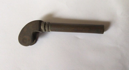 Antique brass rod tip - rod,