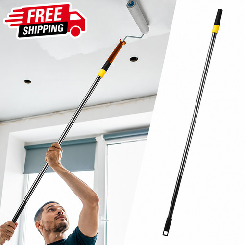 Retractable paint roller - paint,