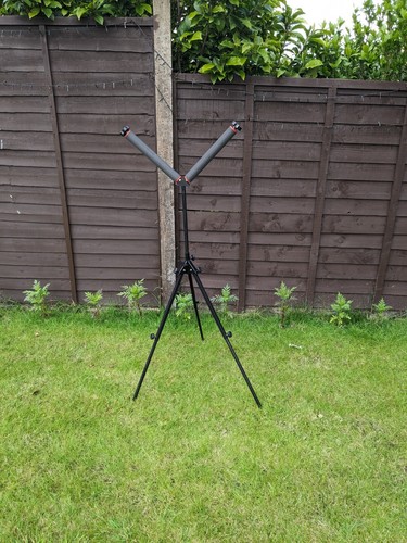 Fishing pole roller tripod - roller,