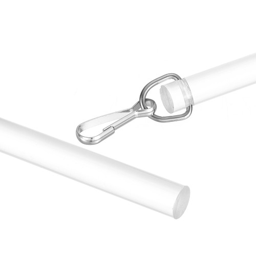 Acrylic drapery wand - acrylic,