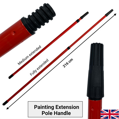 Paint roller extension pole - paint,