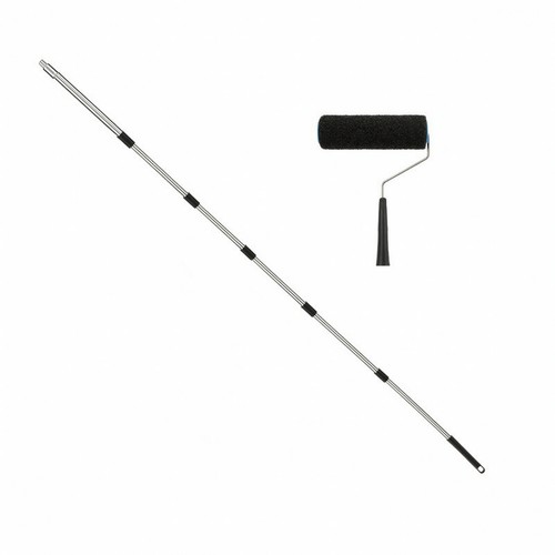 Paint roller with extension - roller,