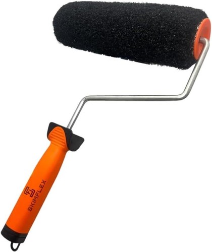 Plaster roller roll - roll, on